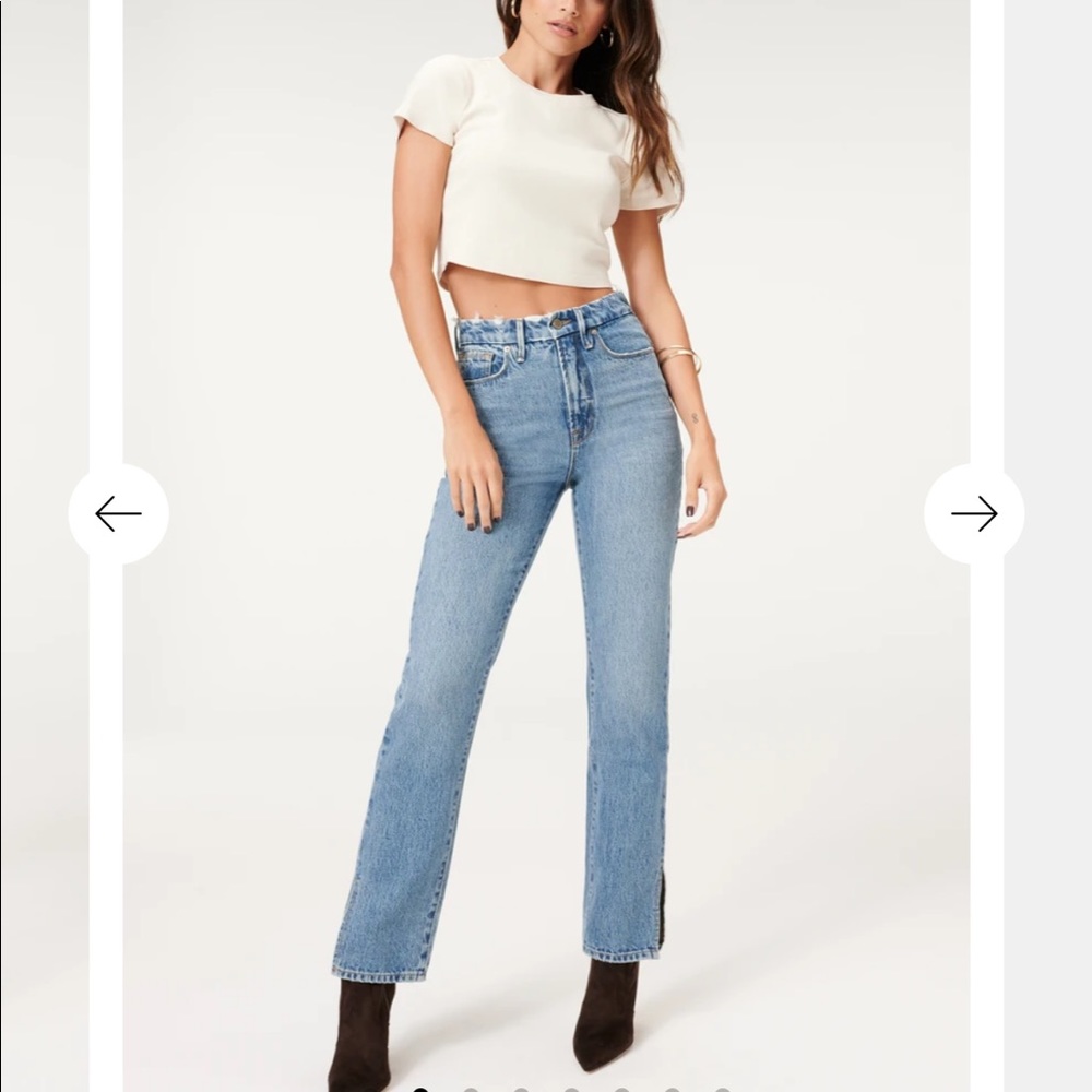 Good American "Good Boy" Jeans